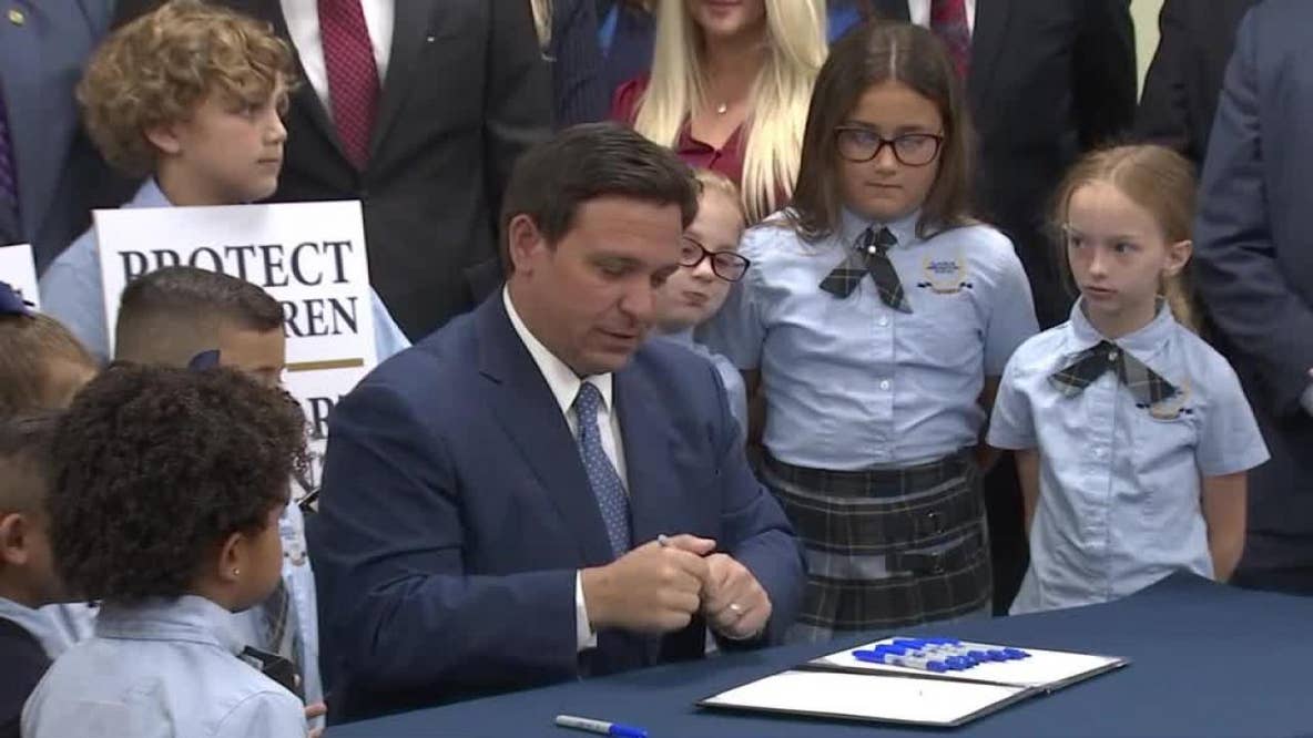 DeSantis signs Parental Rights in Education Act
